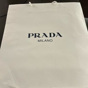 Prada shopping bags